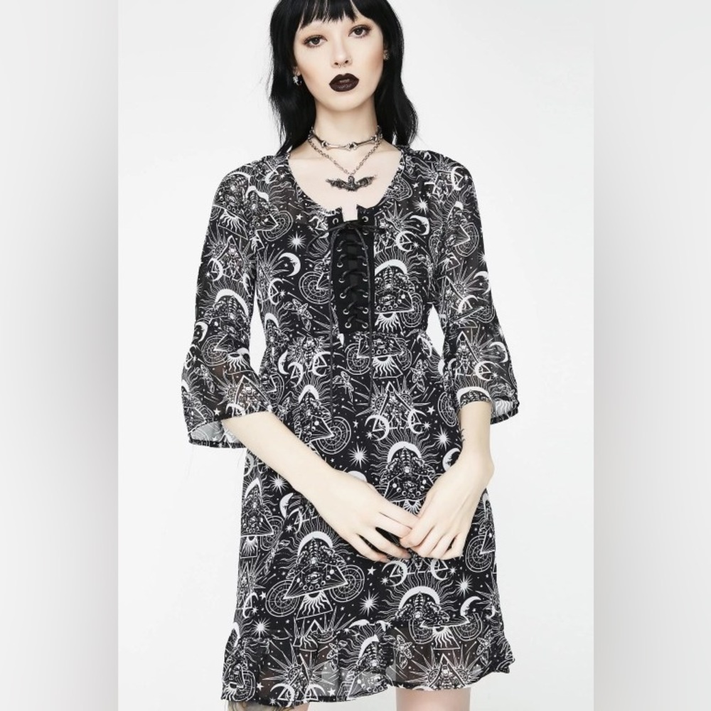 Killstar New Moon Babydoll Dress